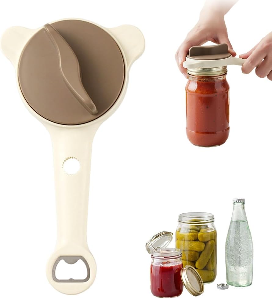 Upgraded 4-in-1 electric jar opener kitchen tool - VNHOMEKITCHEN