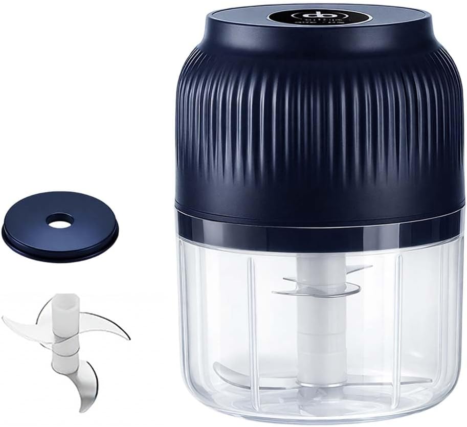 Electric garlic chopper mini portable veggie chopper - VNHOMEKITCHEN